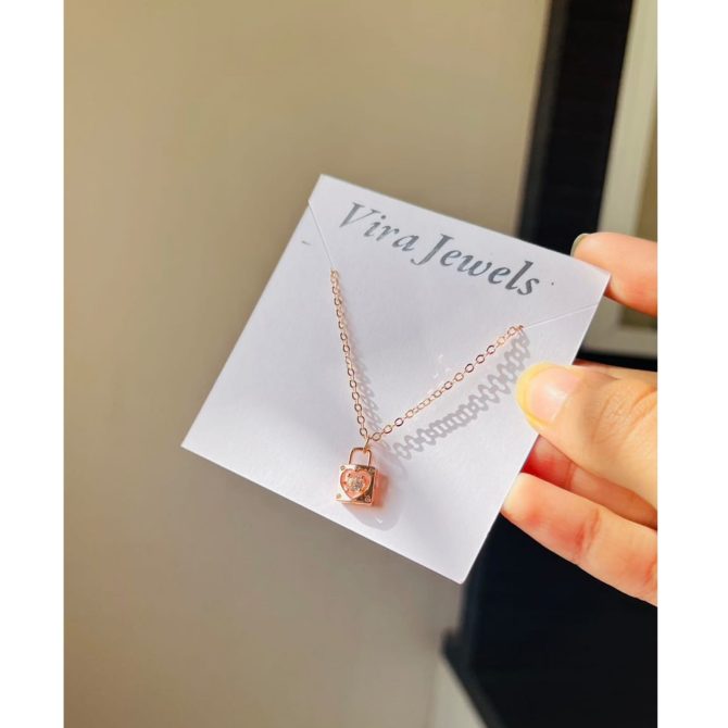 Heart Lock Necklace