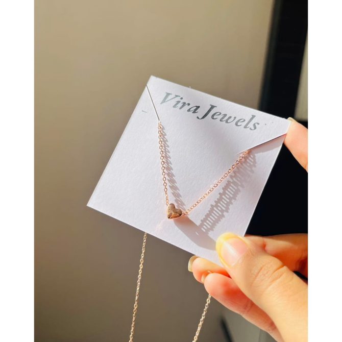 Minimalist Heart Necklace
