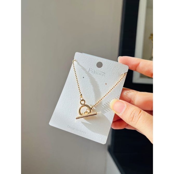 Circle Lock Necklace