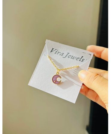 Lilac Moon Necklace