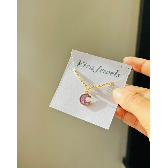 Lilac Moon Necklace