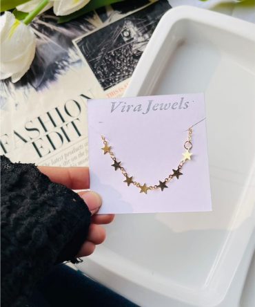 Galaxy Stars Necklace