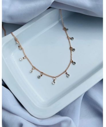 Rosegold Diamonds Necklace