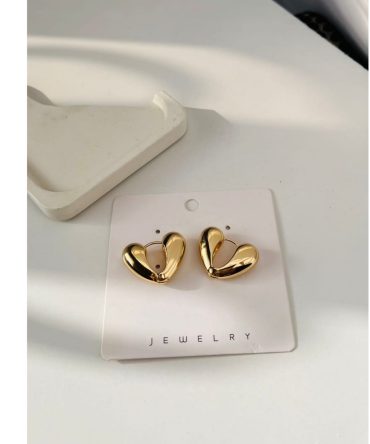 Poppy Heart Earrings