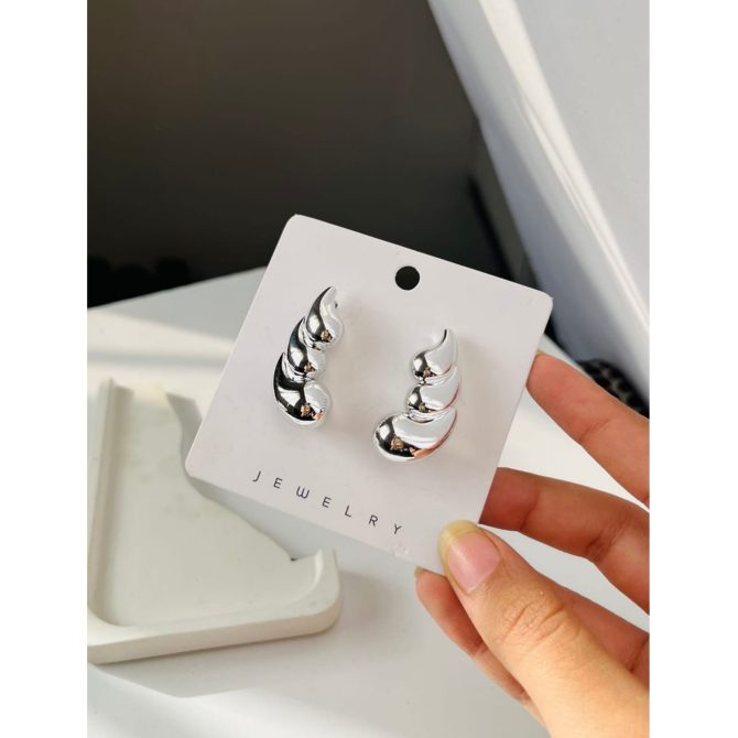 Silver Eleanor Earrings