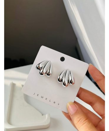 Silver Hailey Earrings