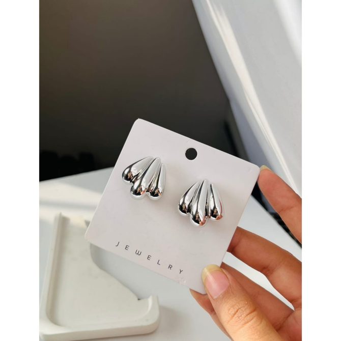 Silver Hailey Earrings