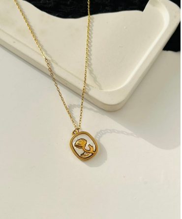 Golden Rosemary Necklace~ Anti Tarnish
