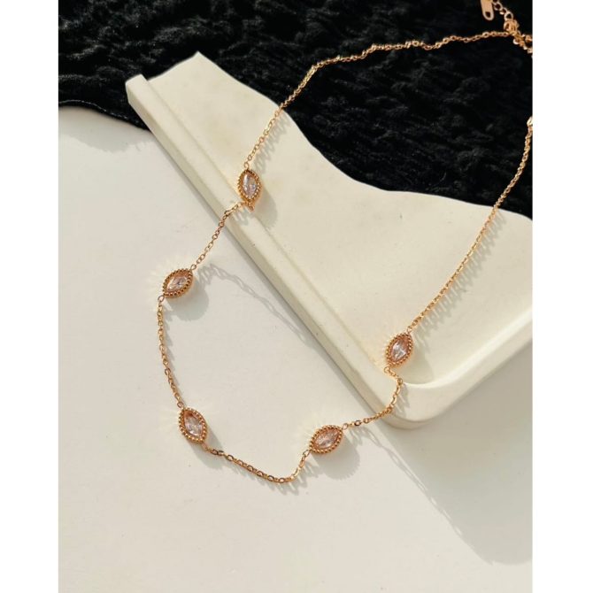 Divine Diamonds Necklace~ Anti Tarnish
