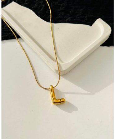 'L' Initial Necklace~ Anti Tarnish