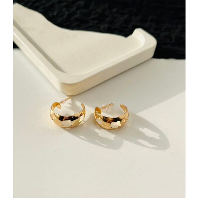 Floral Cut Earrings