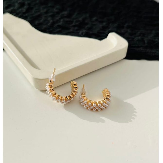 Loaded Pearl Earrings