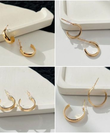 Glossy Minimal Hoops