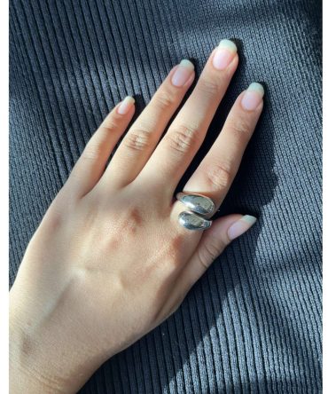 Silver Chunky Ring