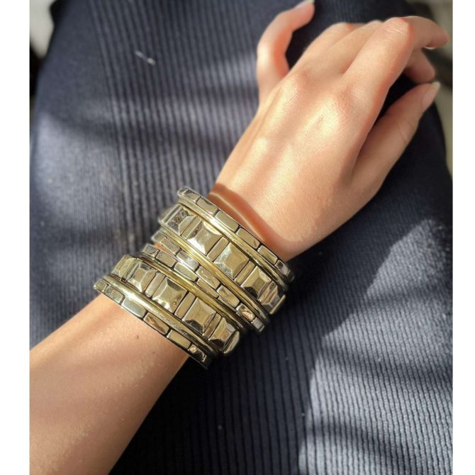 Golden Stack Bangles - Image 2