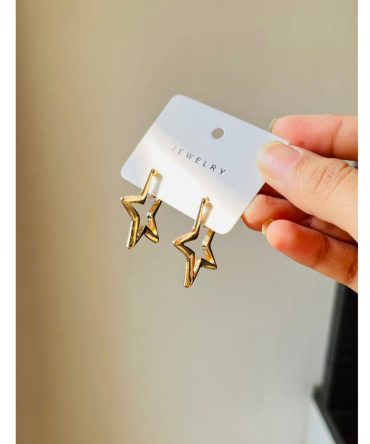 Golden Star Earrings
