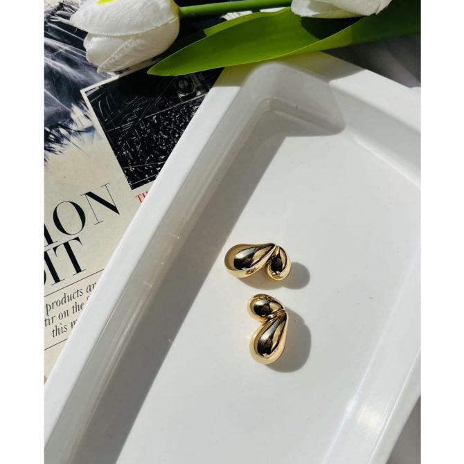 Dual Drop Earrings