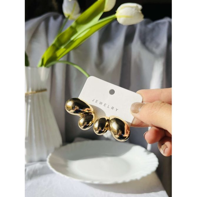 Dual Drop Earrings - Image 2