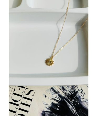 Minimalist Evil Eye Necklace
