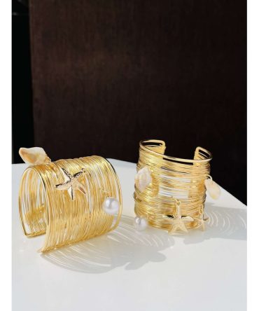 Seashells Cuff Bracelet