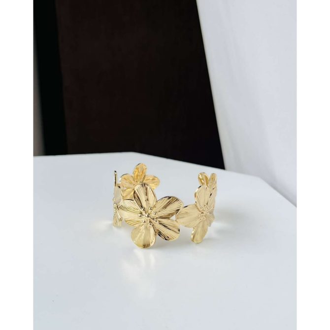 Golden Lily Bangle - Image 2