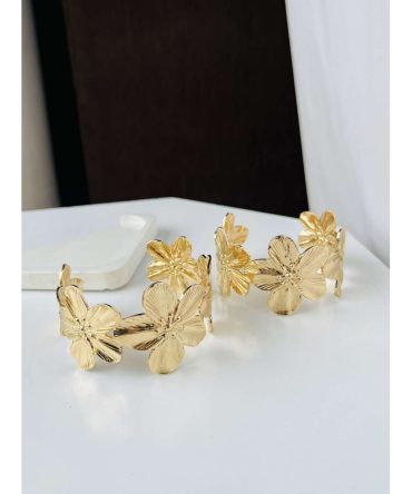 Golden Lily Bangle