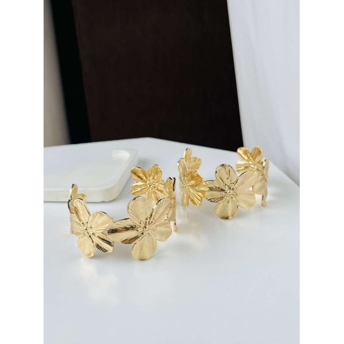 Golden Lily Bangle
