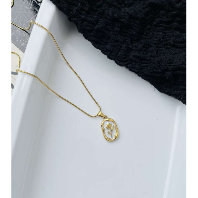 Golden Rosemary Necklace~ Anti Tarnish