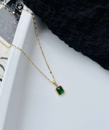 Bliss Green Necklace~ Anti Tarnish