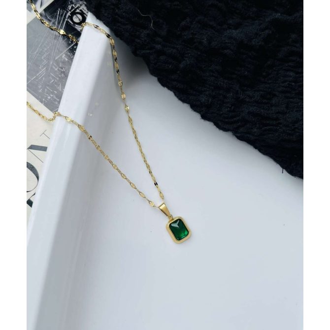 Bliss Green Necklace~ Anti Tarnish