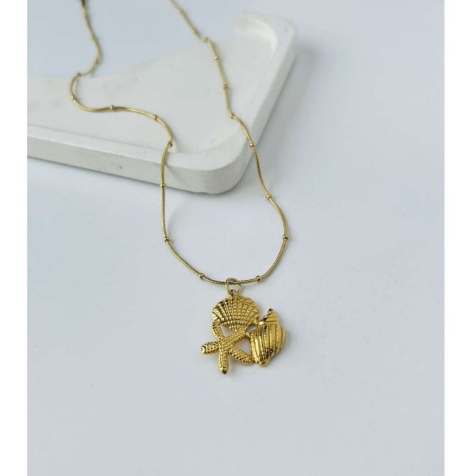 Beach Shells Necklace~ Anti Tarnish