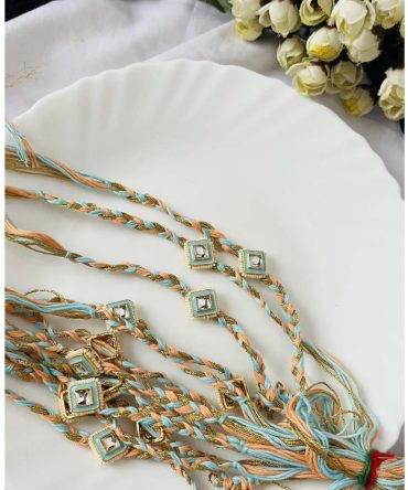 Pastel Diamond Rakhi