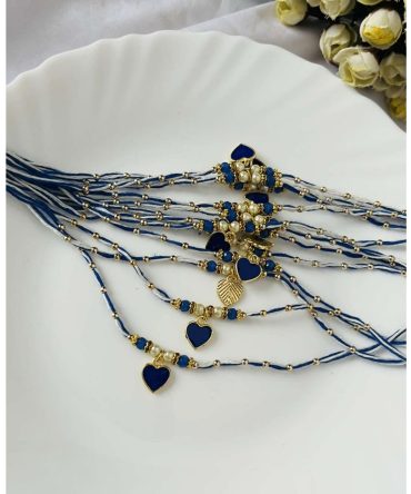 Blue Heart Rakhi