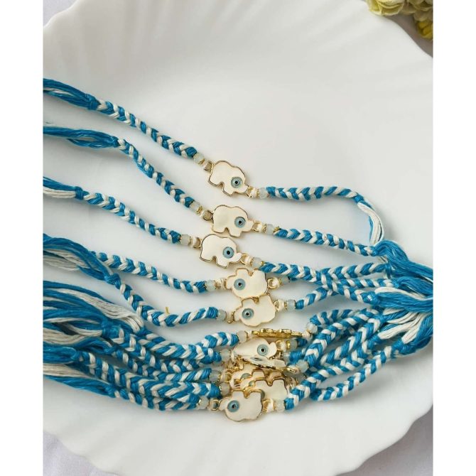 Elephant Evil Eye Rakhi