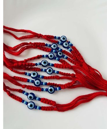 Red Evil Eye Rakhi