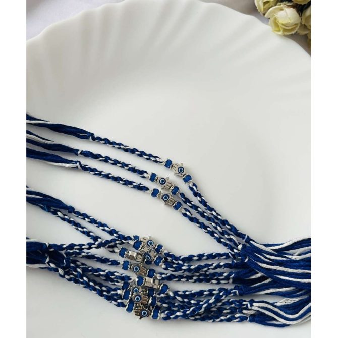 Hamsa Evil Eye Rakhi