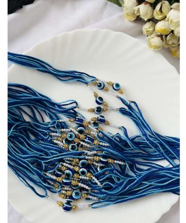 Pearl Evil Eye Rakhi