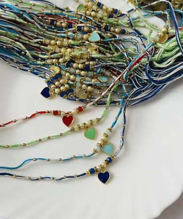 Pastel Heart Rakhi