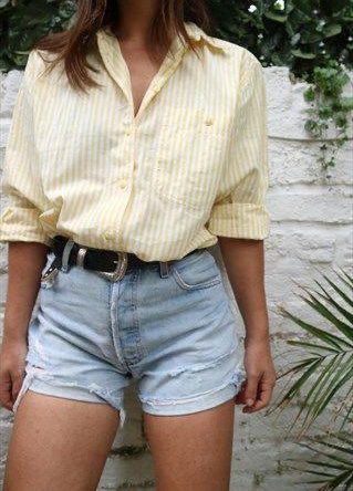 Yellow Stripes Shirt