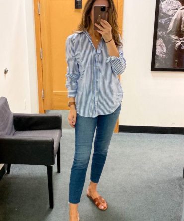 Dark Blue Stripes Shirts