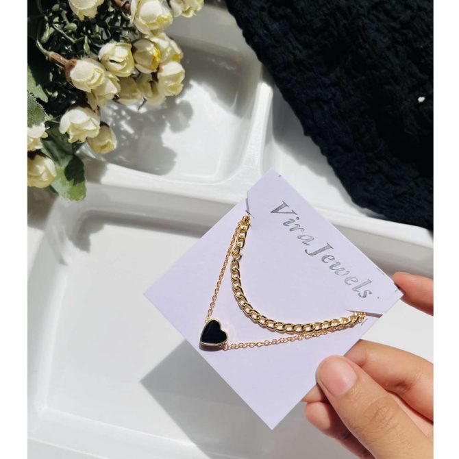 Two Layer Heart Bracelet