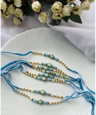 Minimalist Evil Eye Rakhi