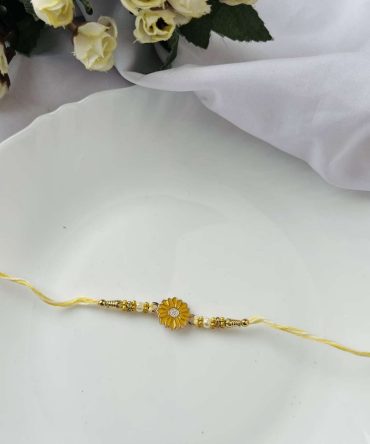 Yellow Daisy Rakhi