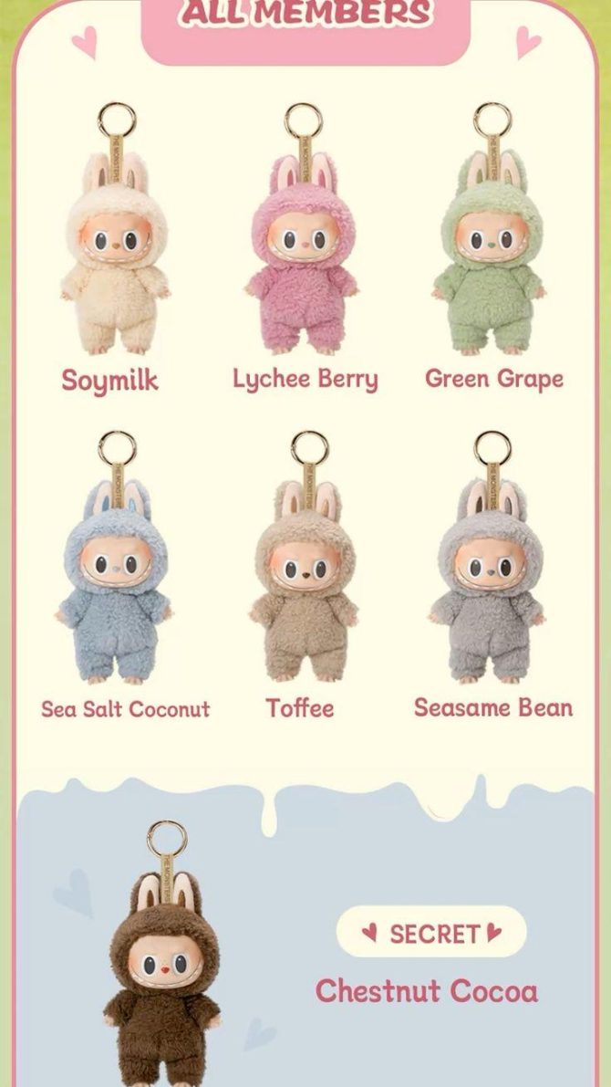 Labubu Secret Dolls~ Exciting Macaron - Image 3