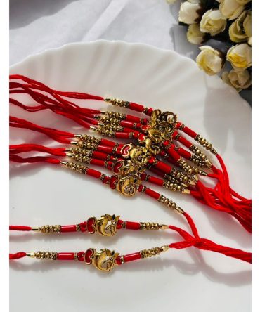 Floral Ganesha Rakhi