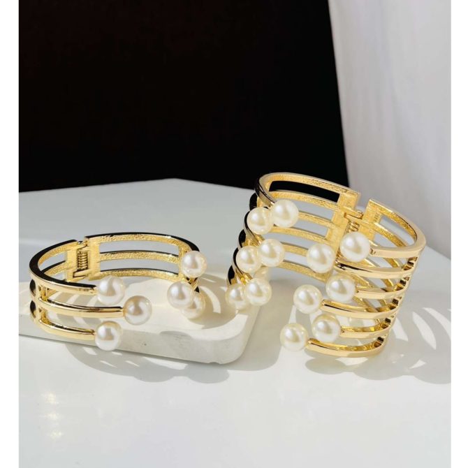 Pearls Cuff Bracelet