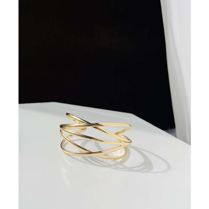 Wavy Cuff Bracelet - Image 2