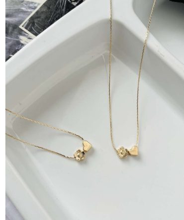 Floral Heart Necklace