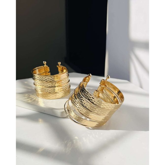 Layered Cuff Bangle