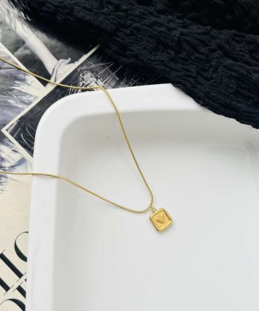 Hannah Heart Necklace~ Anti Tarnish